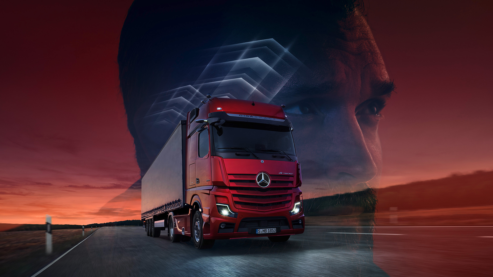 Mercedes Actros тотал